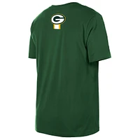 T-shirt imprimé haute densité 3rd Down des Packers de Green Bay New Era pour homme