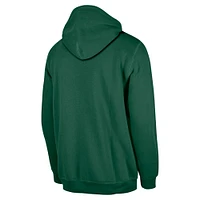 Sweat à capuche carreaux 3rd Down Green Bay Packers de New Era pour homme