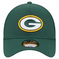 Casquette ajustable A-Frame 9FORTY Green Bay Packers de New Era pour homme