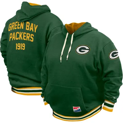Green Bay Packers New Era Big & Tall NFL Pullover Hoodie