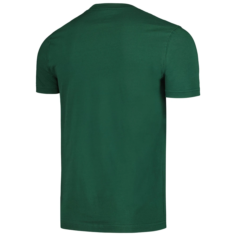 T-shirt à logo camouflage New Era pour hommes, vert, Green Bay Packers