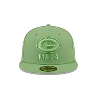 Men's New Era Green Bay Packers Color Pack 59FIFTY Fitted Hat