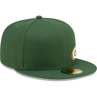 Casquette ajustée Green Bay Packers Flawless 59FIFTY New Era pour homme