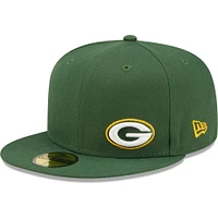 Casquette ajustée Green Bay Packers Flawless 59FIFTY New Era pour homme