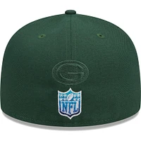 Casquette ajustée 59FIFTY Green Bay Packers Gradient New Era pour homme