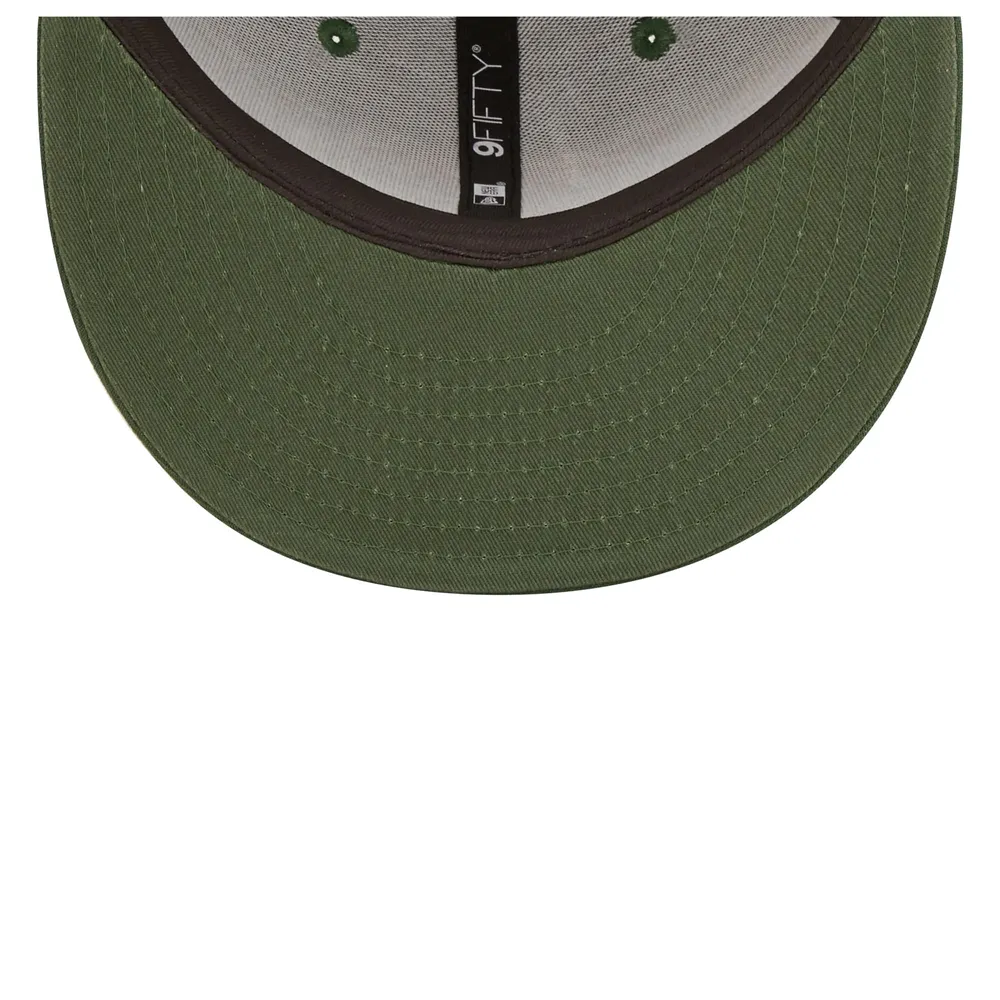 New Era Packers Side Font 9FIFTY Snapback Hat