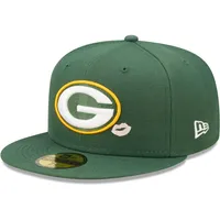 Casquette ajustée 59FIFTY Green Bay Packers Lips New Era pour homme