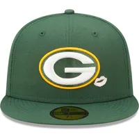 Men's New Era Green Bay Packers Lips 59FIFTY Fitted Hat