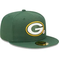 Men's New Era Green Bay Packers Lips 59FIFTY Fitted Hat