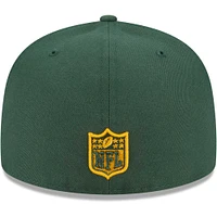 Casquette ajustée 59FIFTY Main Green Bay Packers New Era pour homme, vert