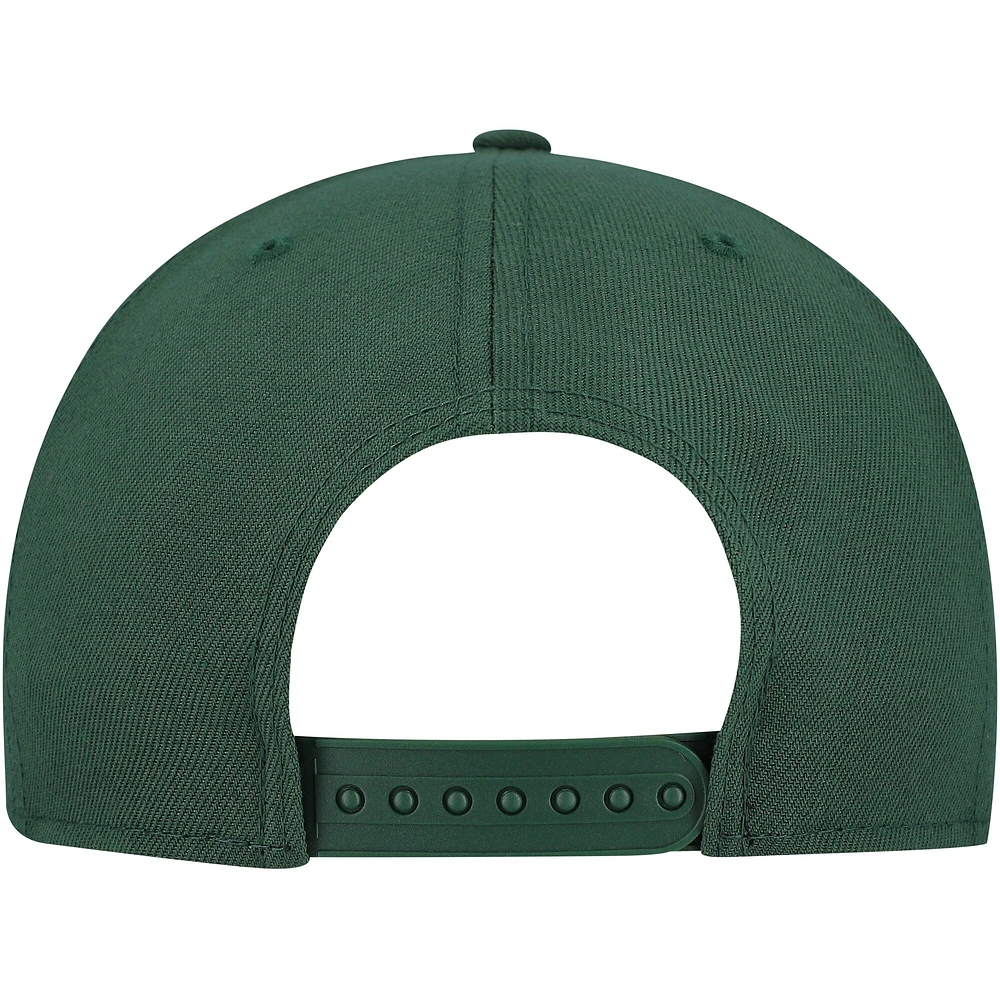 Casquette Snapback 9FIFTY pour homme New Era bleu marine Green Bay Packers Main Script