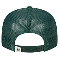 Casquette snapback Main Trucker 9FIFTY des Packers de Green Bay de New Era pour homme