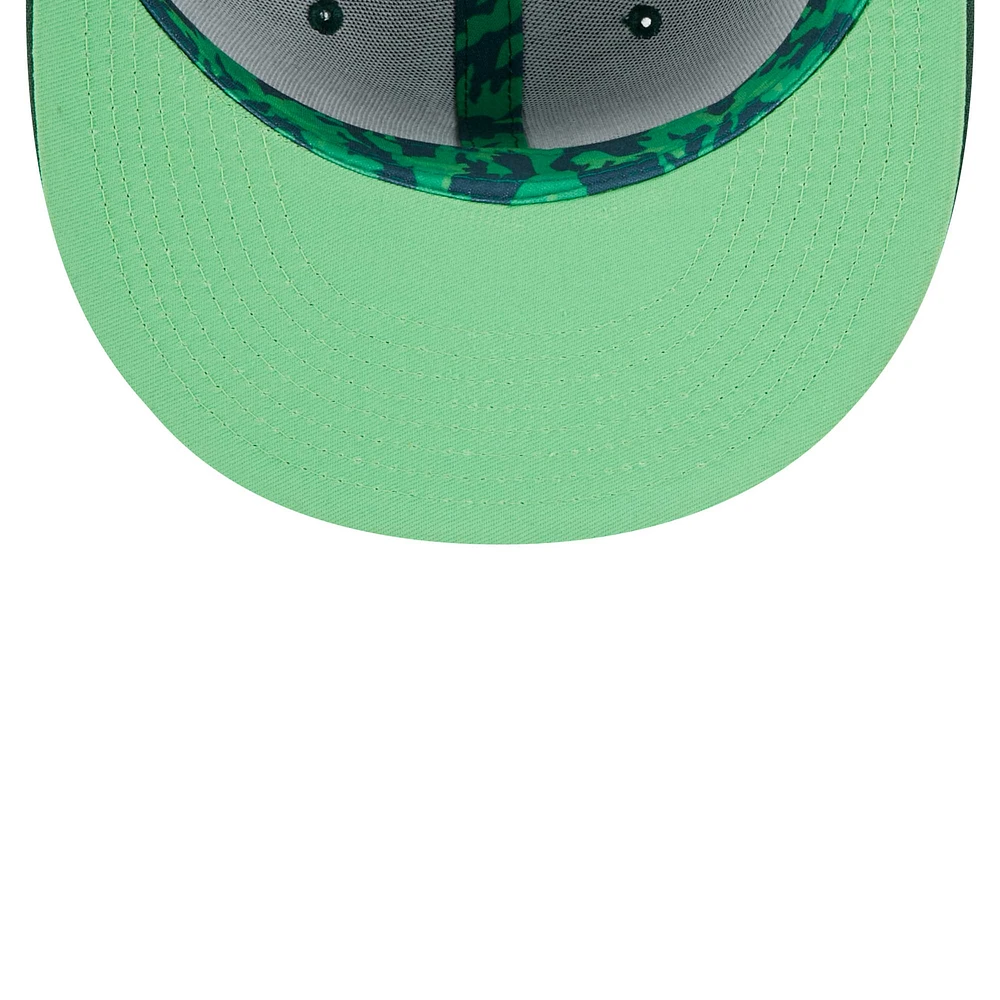 Casquette ajustée Green Bay Packers Monocamo 59FIFTY pour homme New Era verte