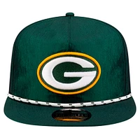 Men's New Era Green Green Bay Packers  Rope Golfer Snapback Hat