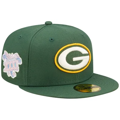 Lids Green Bay Packers New Era White on Low Profile 59FIFTY Fitted