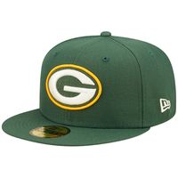 Men's New Era Green Bay Packers Super Bowl XXXI Purple Pop Sweat 59FIFTY Fitted Hat