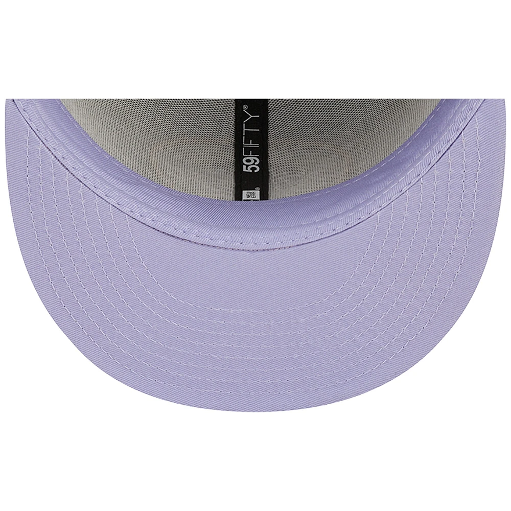 Casquette ajustée 59FIFTY avec sweat-shirt violet Pop New Era Green Bay Packers Super Bowl XXXI pour homme