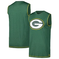 Débardeur New Era vert Green Bay Packers pour hommes