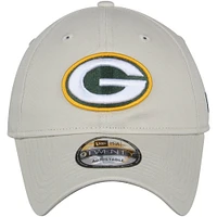 Casquette réglable New Era Green Bay Packers Playmaker 9TWENTY pour homme