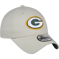 Casquette réglable New Era Green Bay Packers Playmaker 9TWENTY pour homme