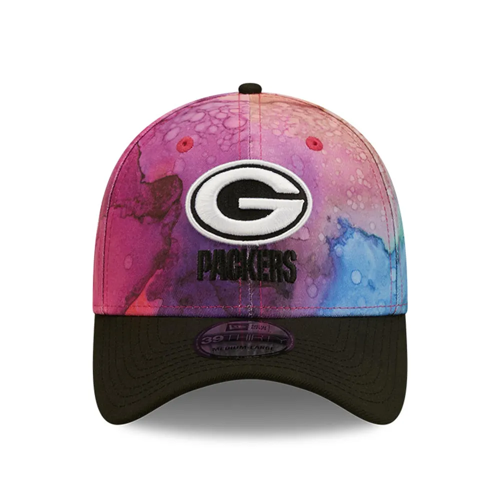 Men's New Era Pink/ Green Bay Packers 2022 NFL Crucial Catch