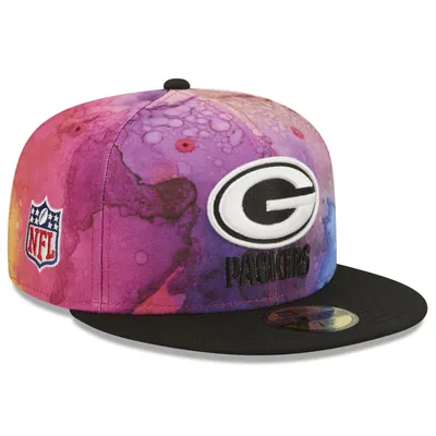 Men's New Era Heather Green Bay Packers Bucket Hat