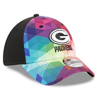 Men's New Era Pink Green Bay Packers 2023 NFL Crucial Catch 39THIRTY Flex Hat