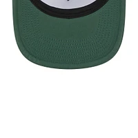 Men's New Era White/Green Green Bay Packers Banger 9FIFTY Trucker Snapback Hat