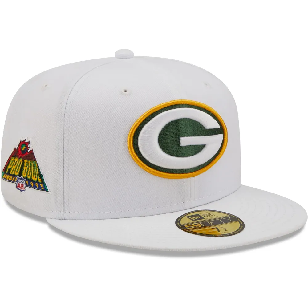 Lids Green Bay Packers New Era White on Low Profile 59FIFTY Fitted