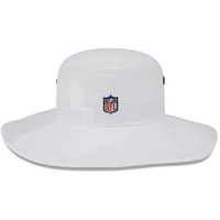 Men's New Era White Green Bay Packers 2023 NFL Training Camp Panama Bucket Hat