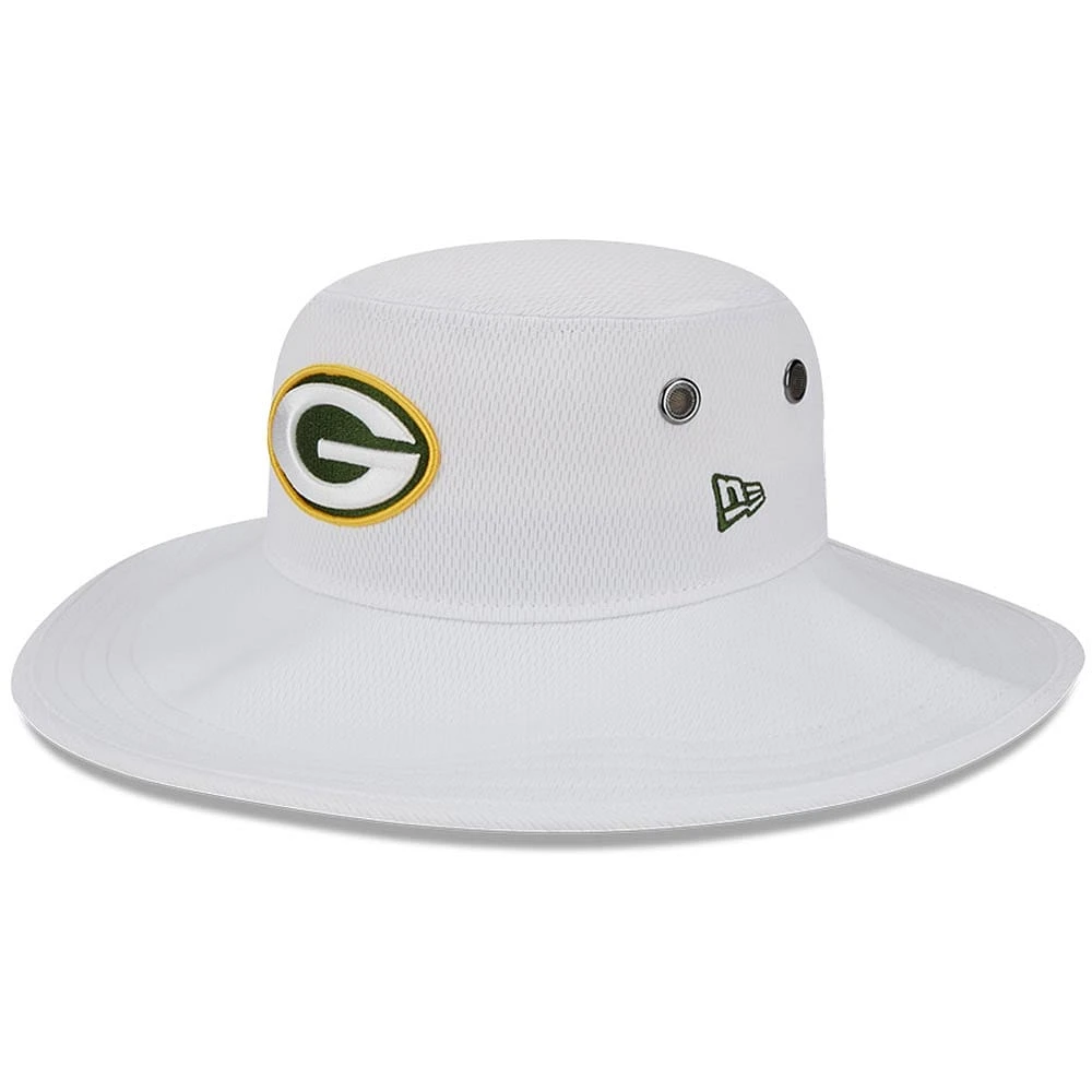 Chapeau bob Panama pour homme Green Bay Packers 2023 NFL Training Camp New Era