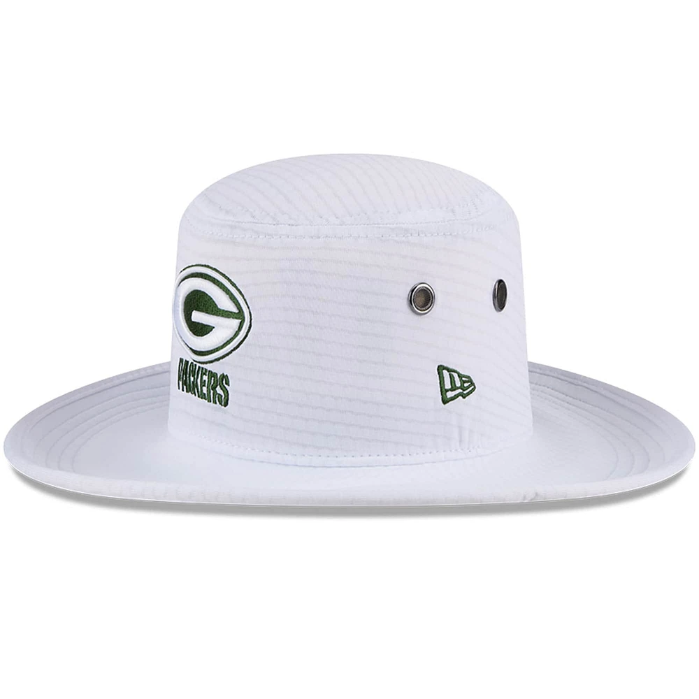 Chapeau bob Panama New Era pour homme, blanc