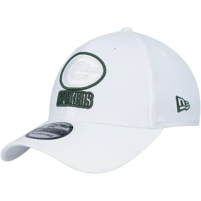 Green Bay Packers New Era Team White Out 39THIRTY Flex Hat