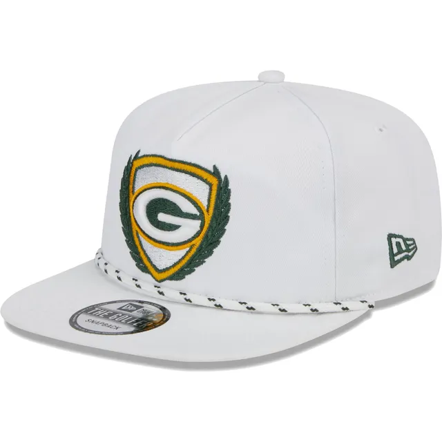 Green Bay Packers Mitchell & Ness Youth Spiral Snapback Hat - Gold/Green