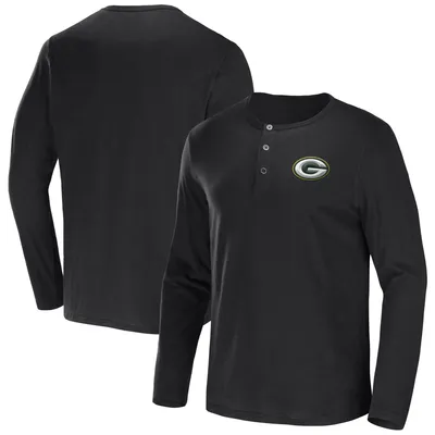 Green Bay Packers T-Shirt Men’s Medium NFL Long Sleeve Football Cotton Adult