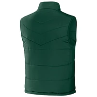 Gilet zippé colorblock pour homme de la collection NFL x Darius Rucker Fanatics Green Bay Packers