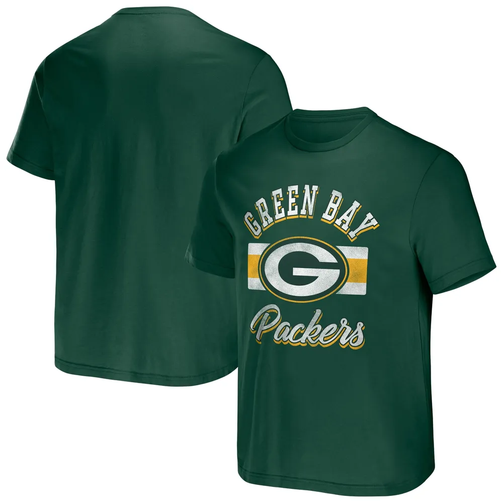 Collection NFL x Darius Rucker pour hommes par Fanatics Green T-shirt à rayures Bay Packers