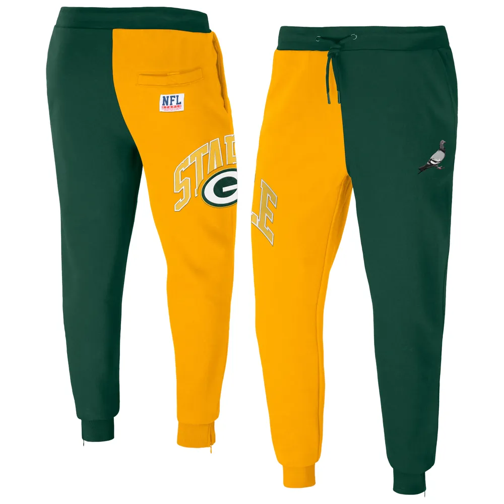 Men's Green Bay Packers NFL Team Apparel Charcoal Gray Knit Pants