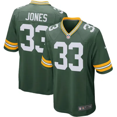 Caleb Jones Green Bay Packers Youth Green Name & Number Logo T-Shirt 