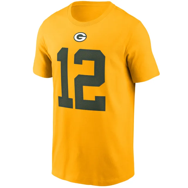 Men's Nike Aaron Donald White Los Angeles Rams Super Bowl LVI Name & Number T-Shirt