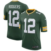 Nike Big Boys Aaron Rodgers Gold Green Bay Packers Inverted Team