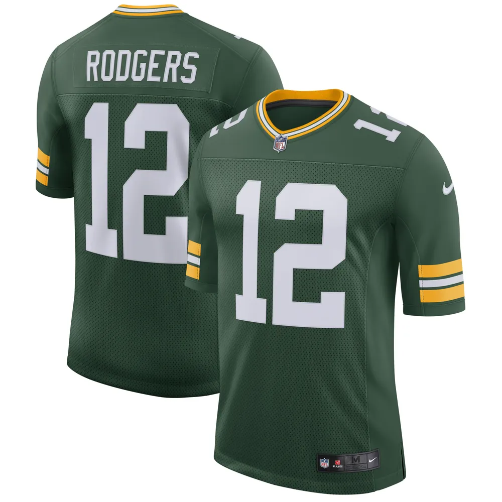 Men's Green Bay Packers Aaron Rodgers Nike Green Classic Limited