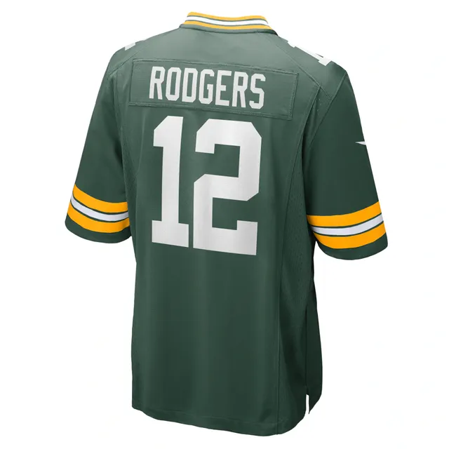 Men's Aaron Rodgers Green Bay Packers Game Jersey