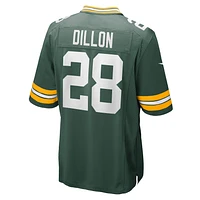 Maillot de match Nike AJ Dillon Green Bay Packers pour homme