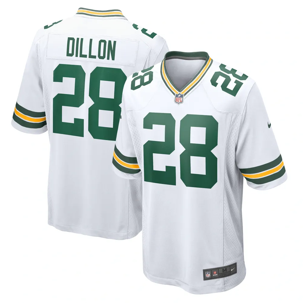 Lids AJ Dillon Green Bay Packers Nike Game Player Jersey - White