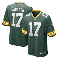 Men's Nike Anders Carlson  Green Bay Packers Game Jersey