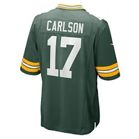 Men's Nike Anders Carlson  Green Bay Packers Game Jersey