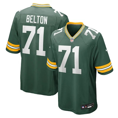 Men's Nike Anthony Belton  Green Bay Packers Team Game Jersey