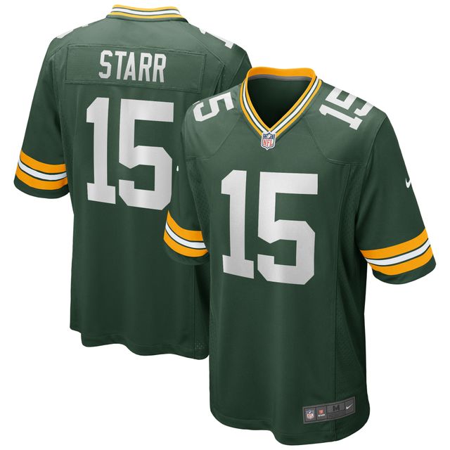 Maillot de joueur retraité Nike Bart Starr Green Bay Packers pour homme