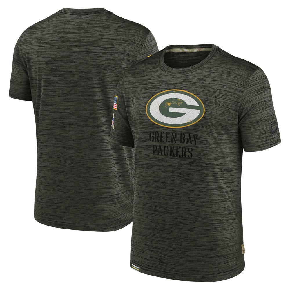 Green Bay Packers Nike 2022 Salute To Service Long Sleeve T-Shirt